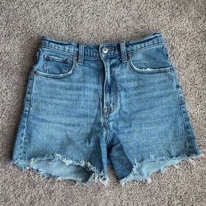 Abercrombie & Fitch Light Blue Jean Shorts